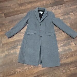 Liz Claiborne Gray Wool Coat